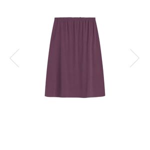 Chic A-Line Purple Skirt for Women